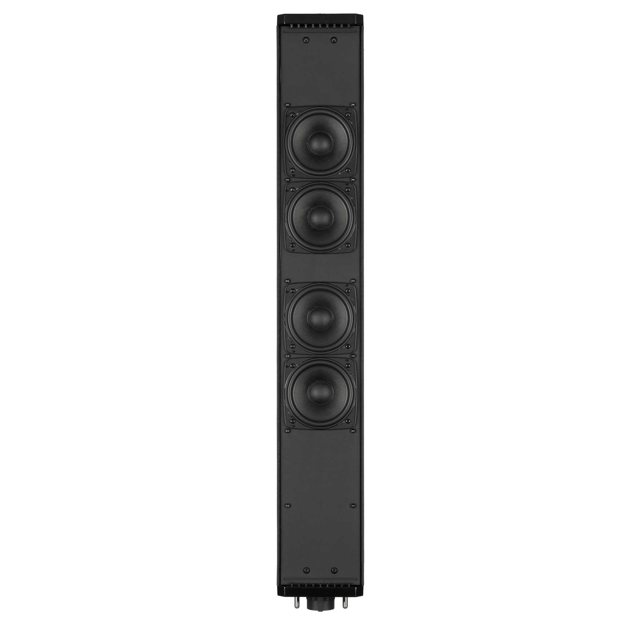 RCF Evox V15 Säulenlautsprecher schwarz  top front offen