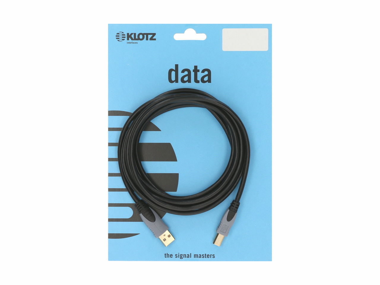 KLOTZ USB 2.0 High Speed Kabel USB A - USB B
