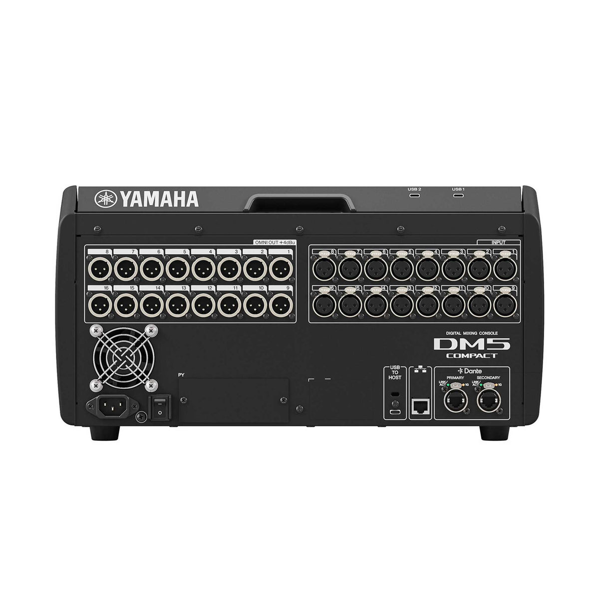 Yamaha DM5 Compact Digital Mixer rear