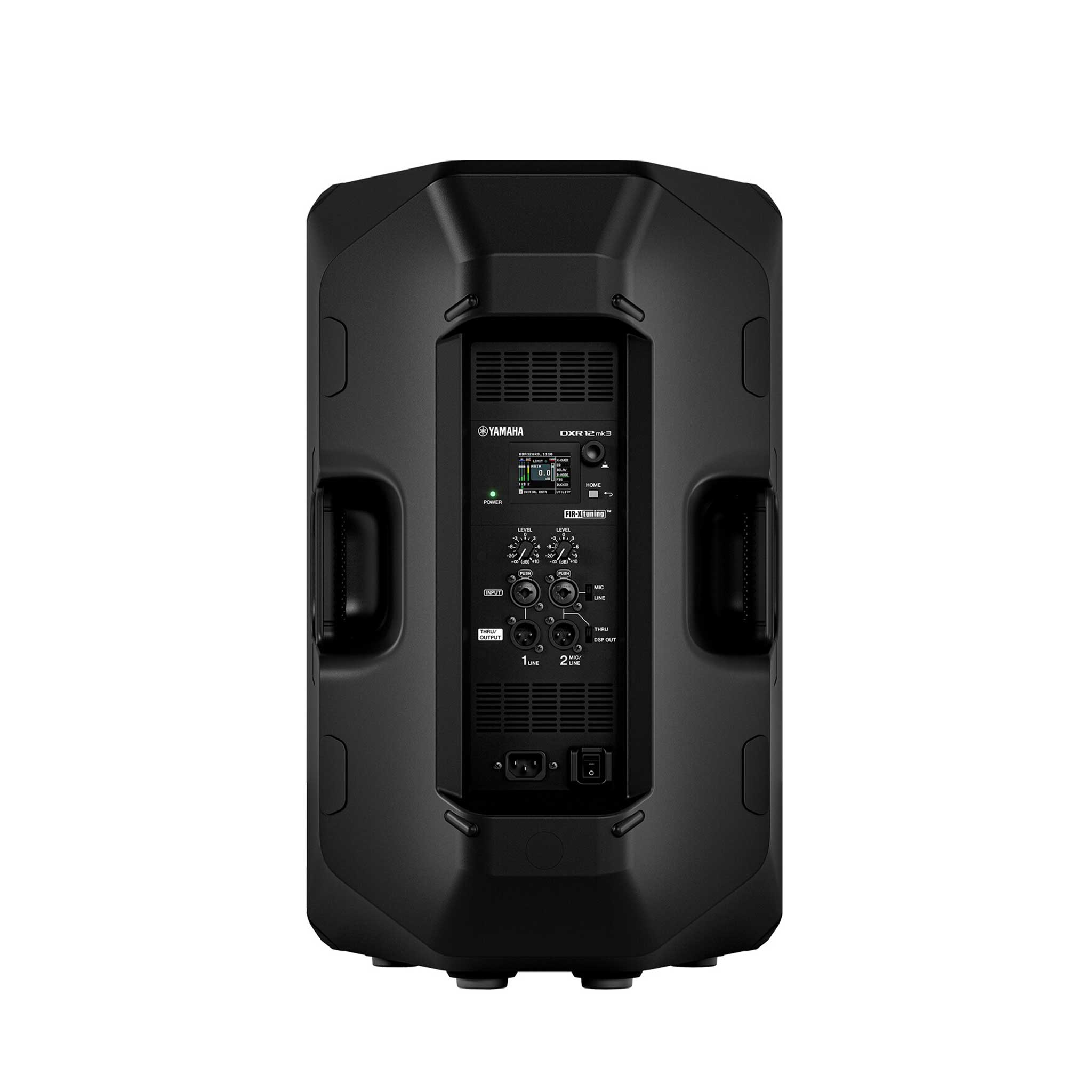 Yamaha DXR12 rückseite DSP