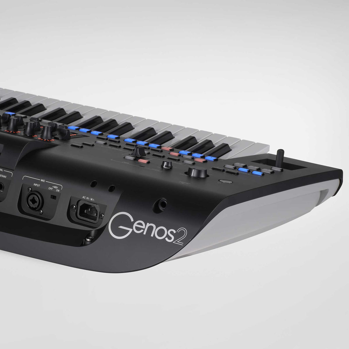 Yamaha Genos2 Keyboard back deail