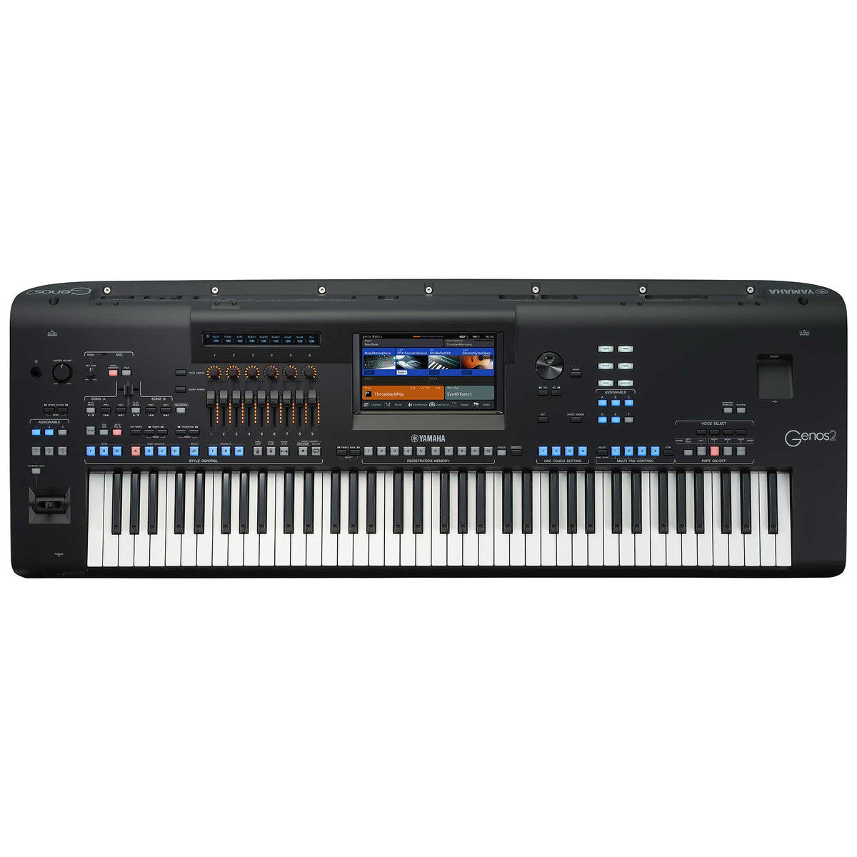 Yamaha Genos2 Keyboard top