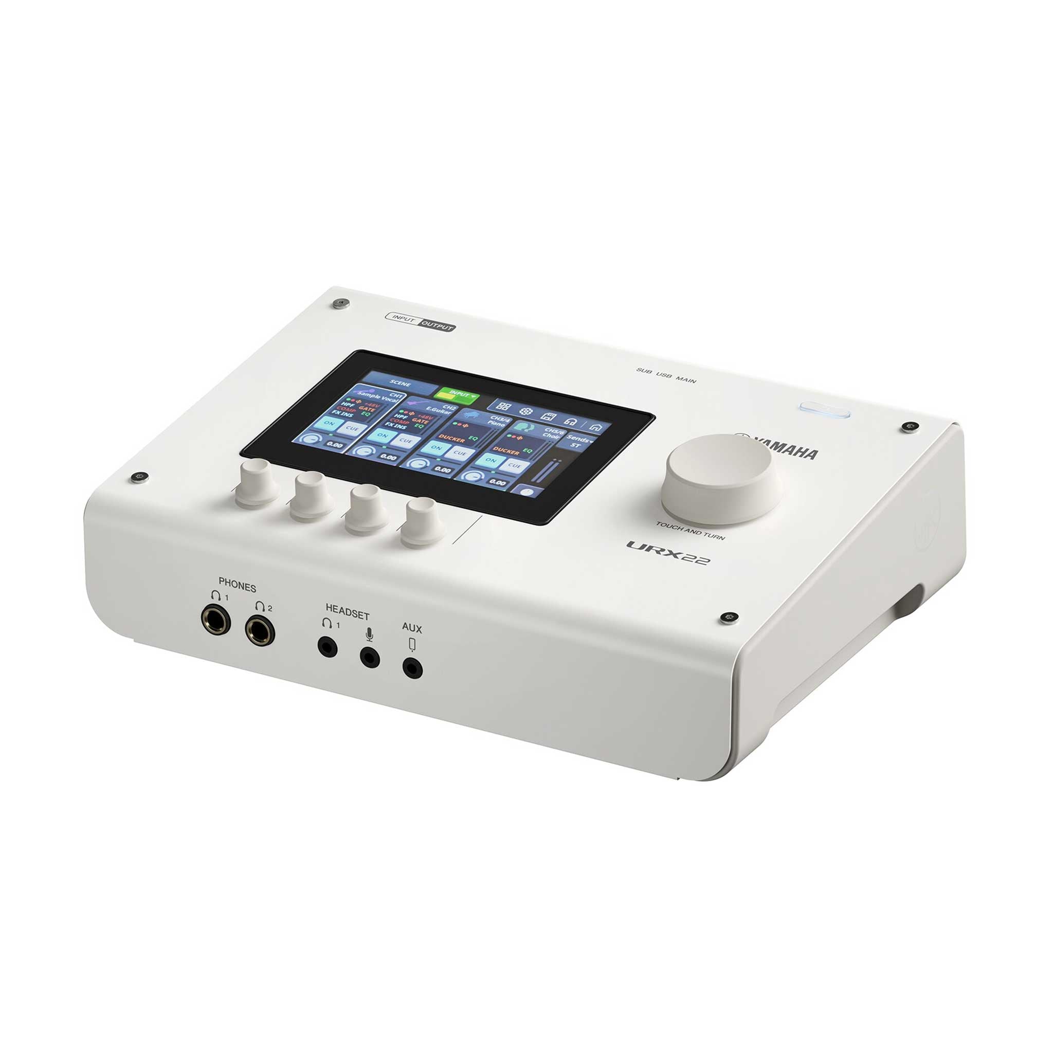 Yamaha URX22 white angle