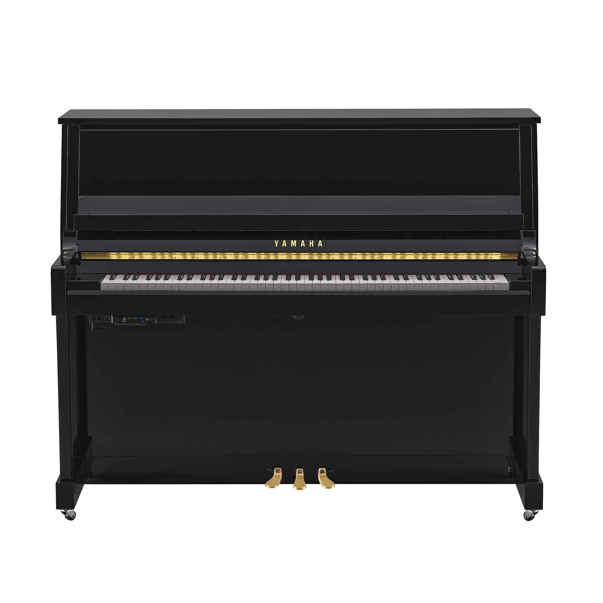 Piano Yamaha b30 schwarz poliert mit Transacoustic System front