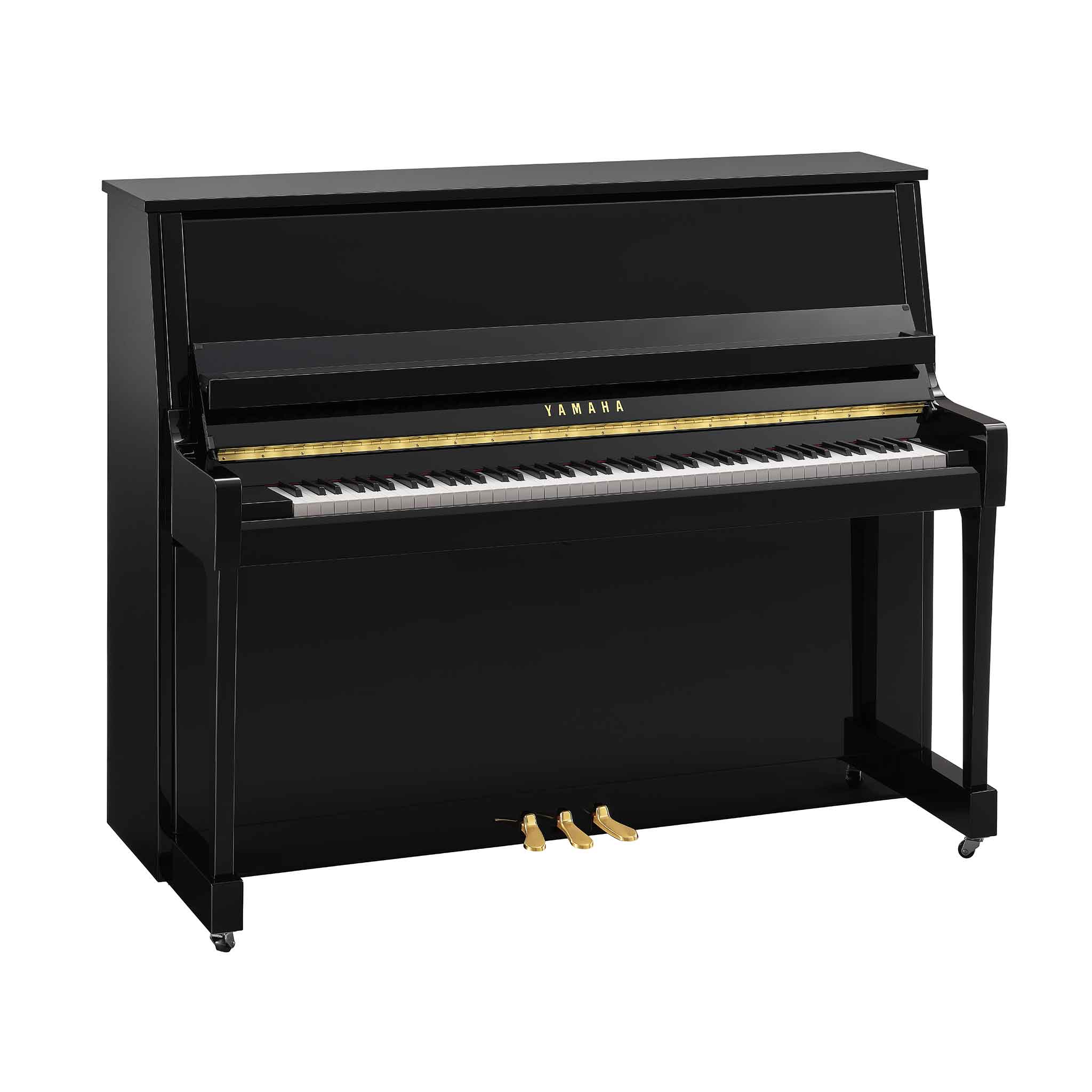 Piano Yamaha b30 schwarz angewinkelt