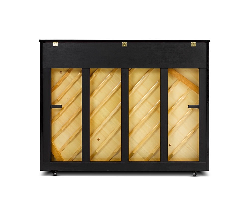 Piano Yamaha b3PE - schwarz poliert rear