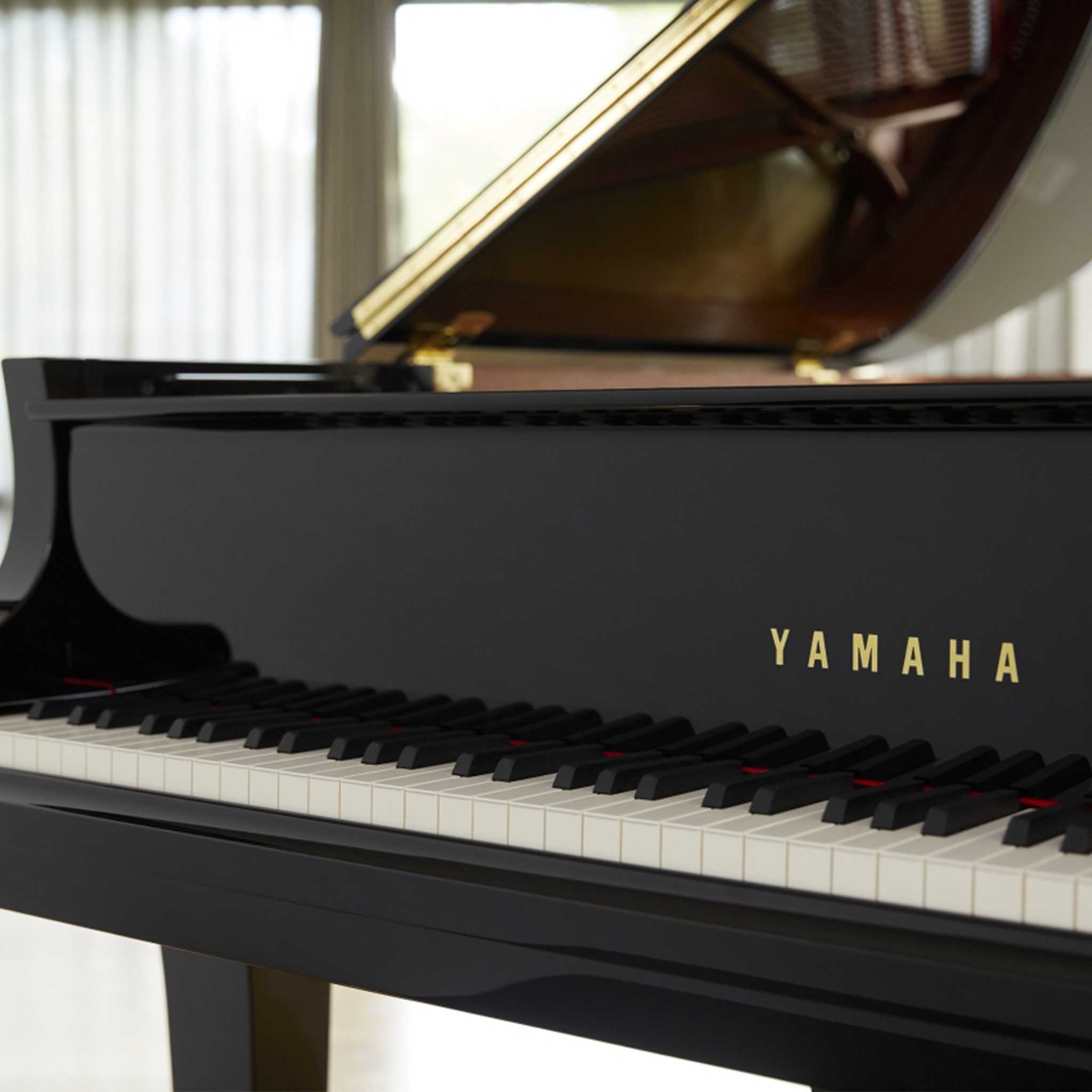 Yamaha C3xSH3 Grand Piano detail