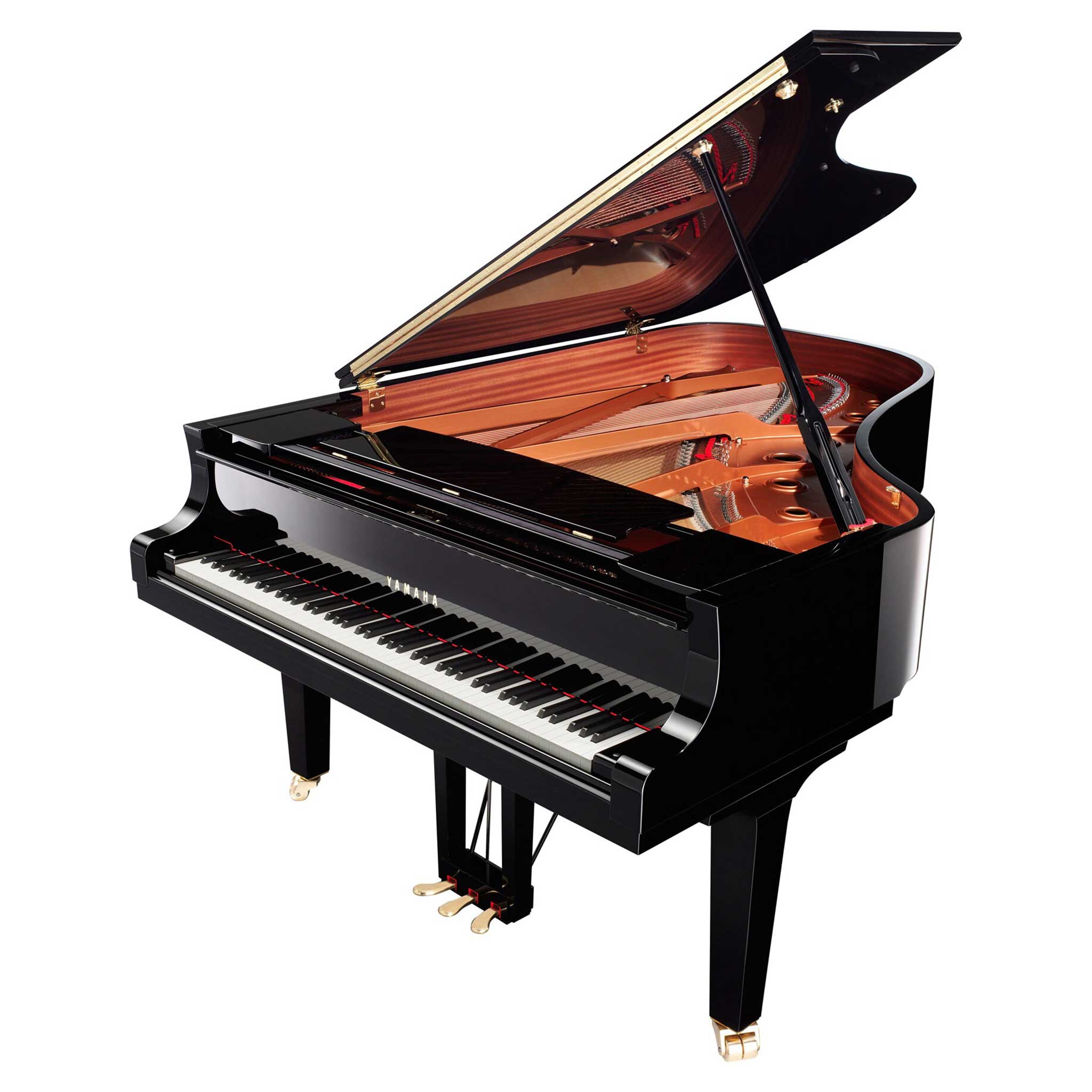 Yamaha C6x Flügel miete winkel von oben