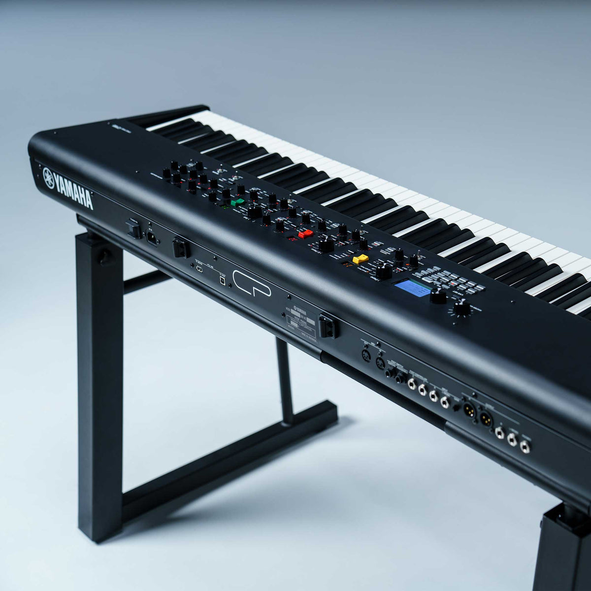 Yamaha CP88 angle on stand