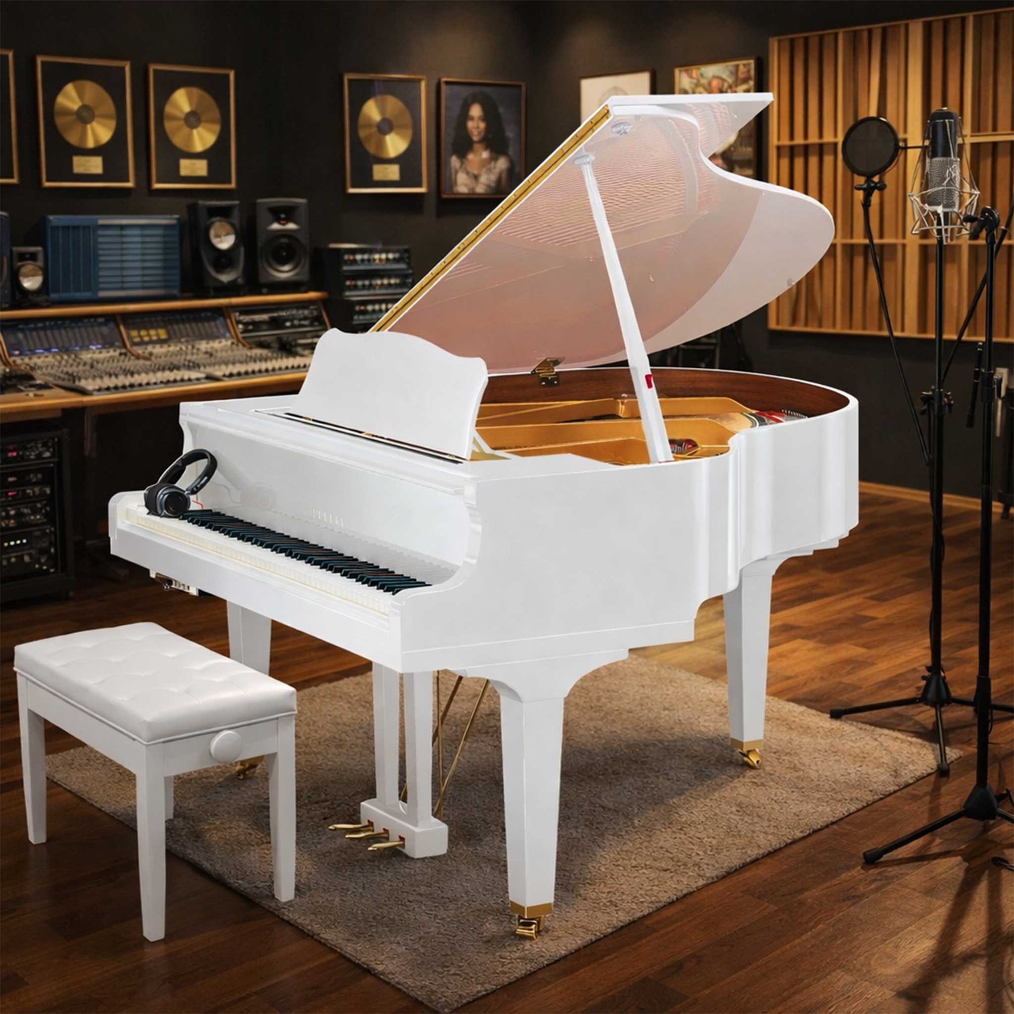 Yamaha GB1 SC3 PWH - Silent Flügel weiss hochglanz