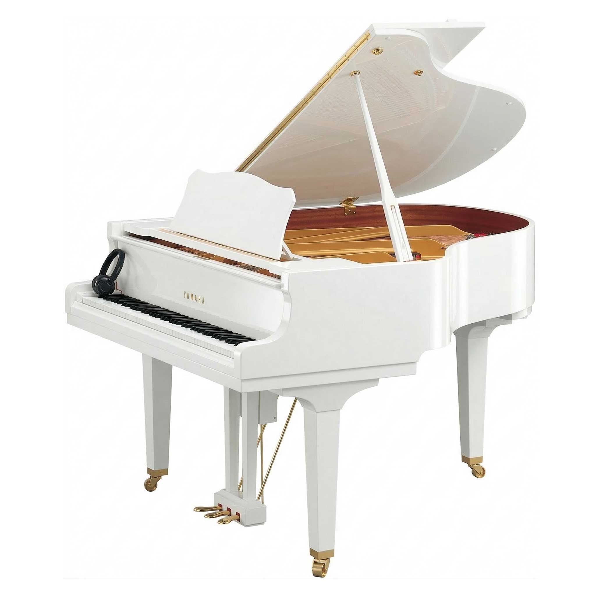 Yamaha GC1 Enspire weiß poliert geöffnet