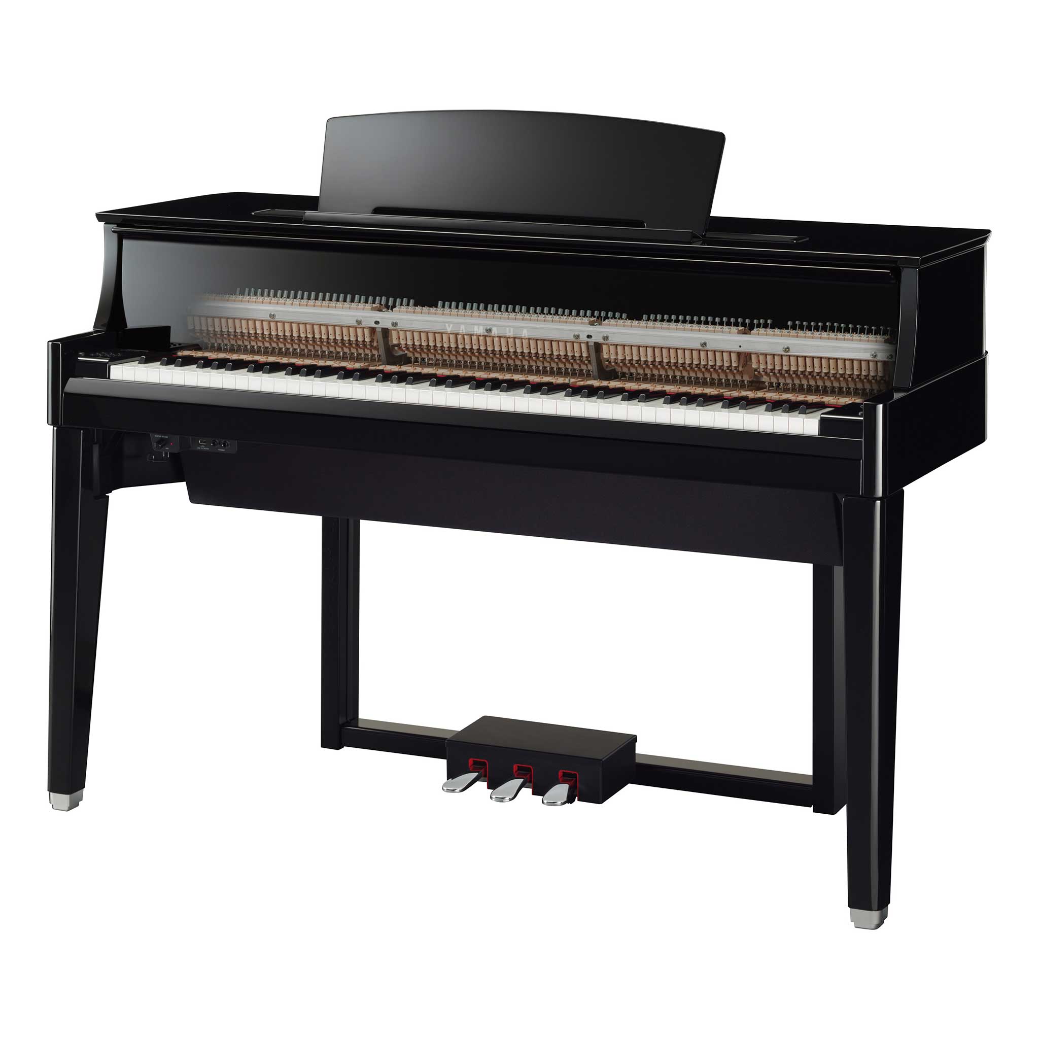 Yamaha N1x schwarz poliert links transparent
