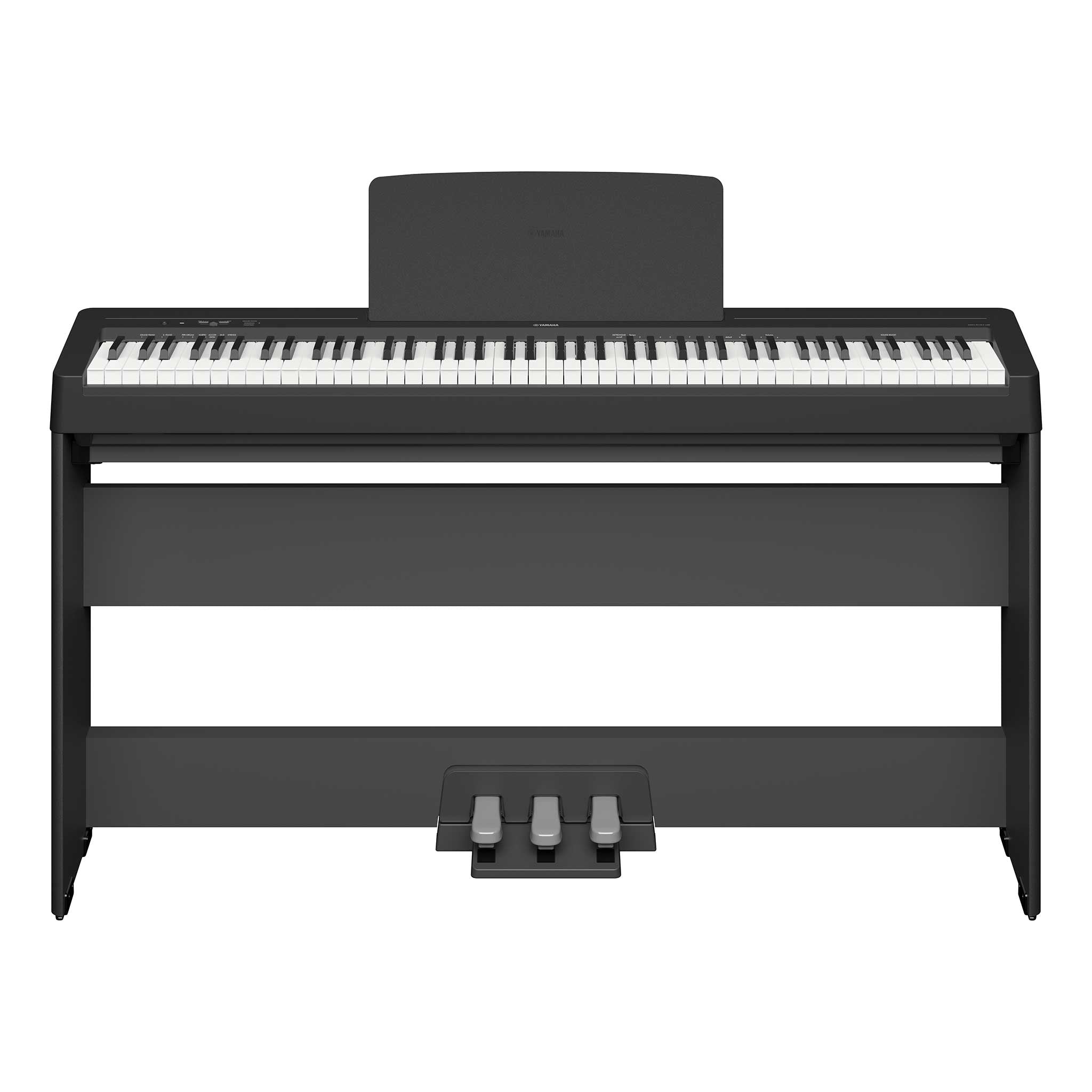 Yamaha P145BT Set mit L100 Stand LP5a Pedale Front