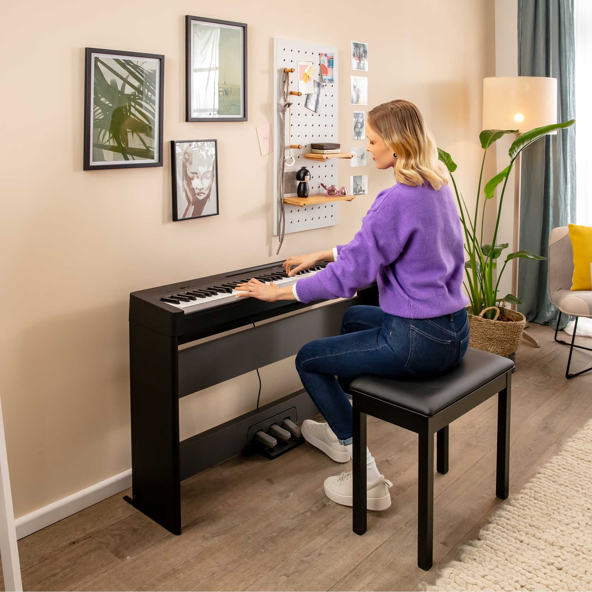 Yamaha L100 Holzgestell