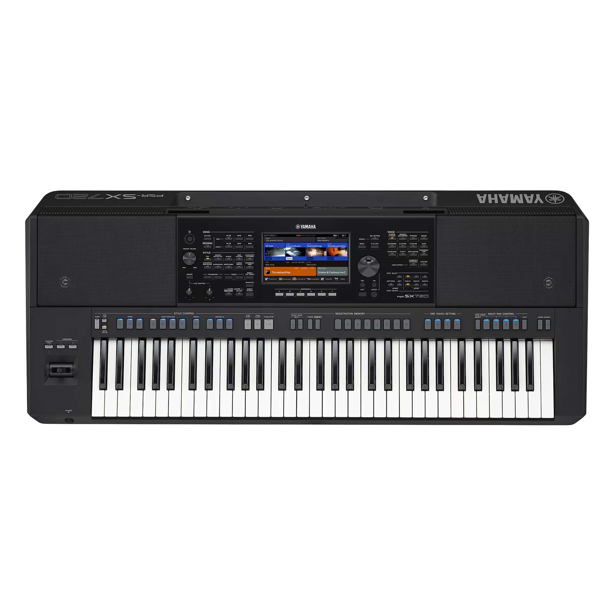 Yamaha PSR-SX720 top