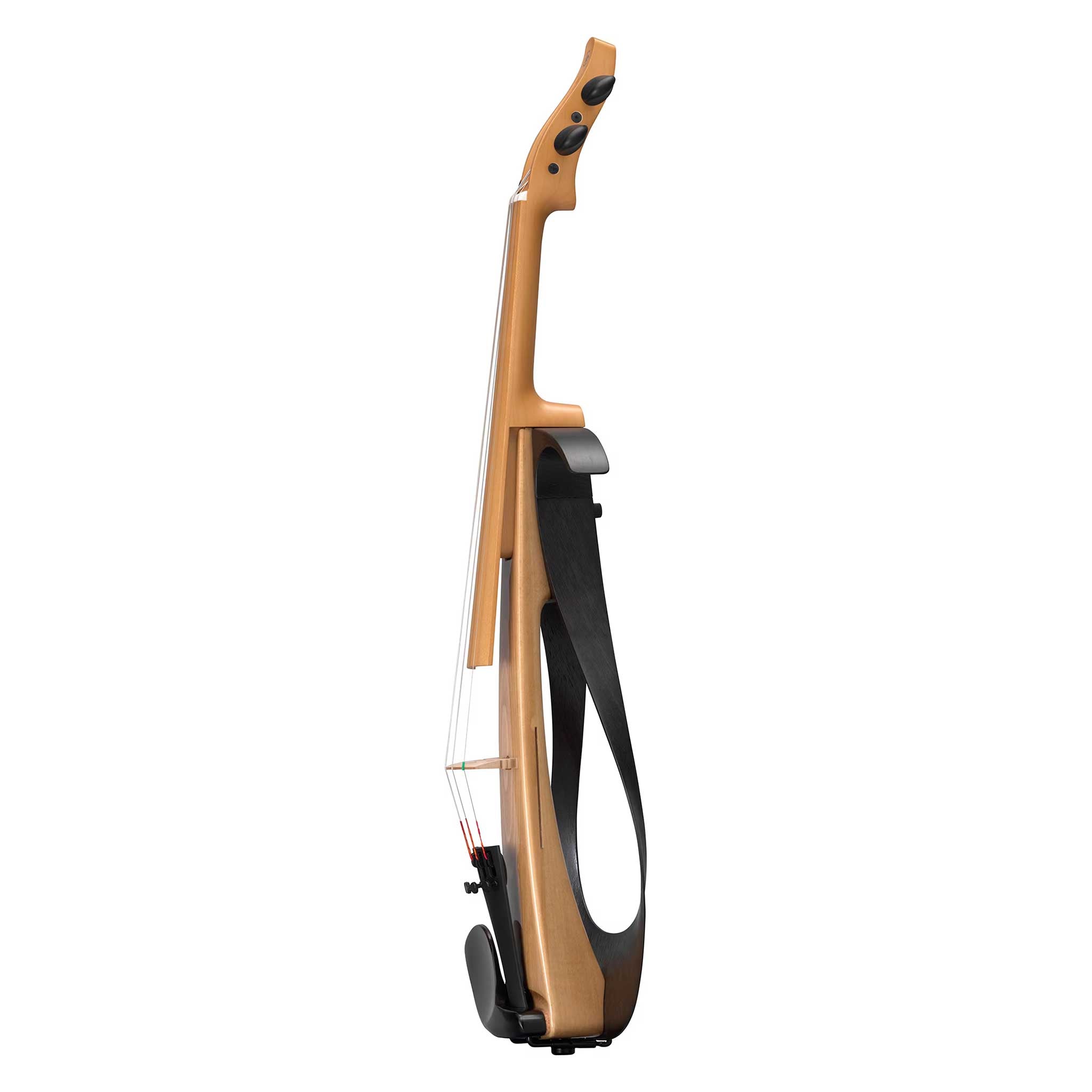 Yamaha Electric Violin natural black side
