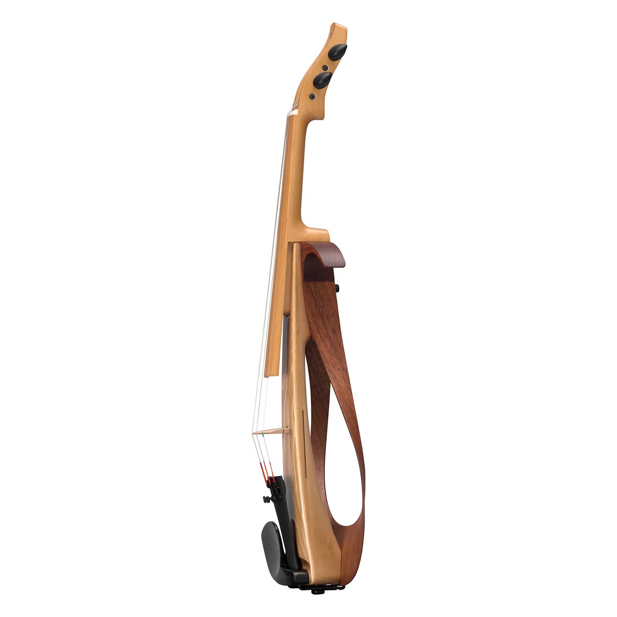 Yamaha Electric Violin natural brown side
