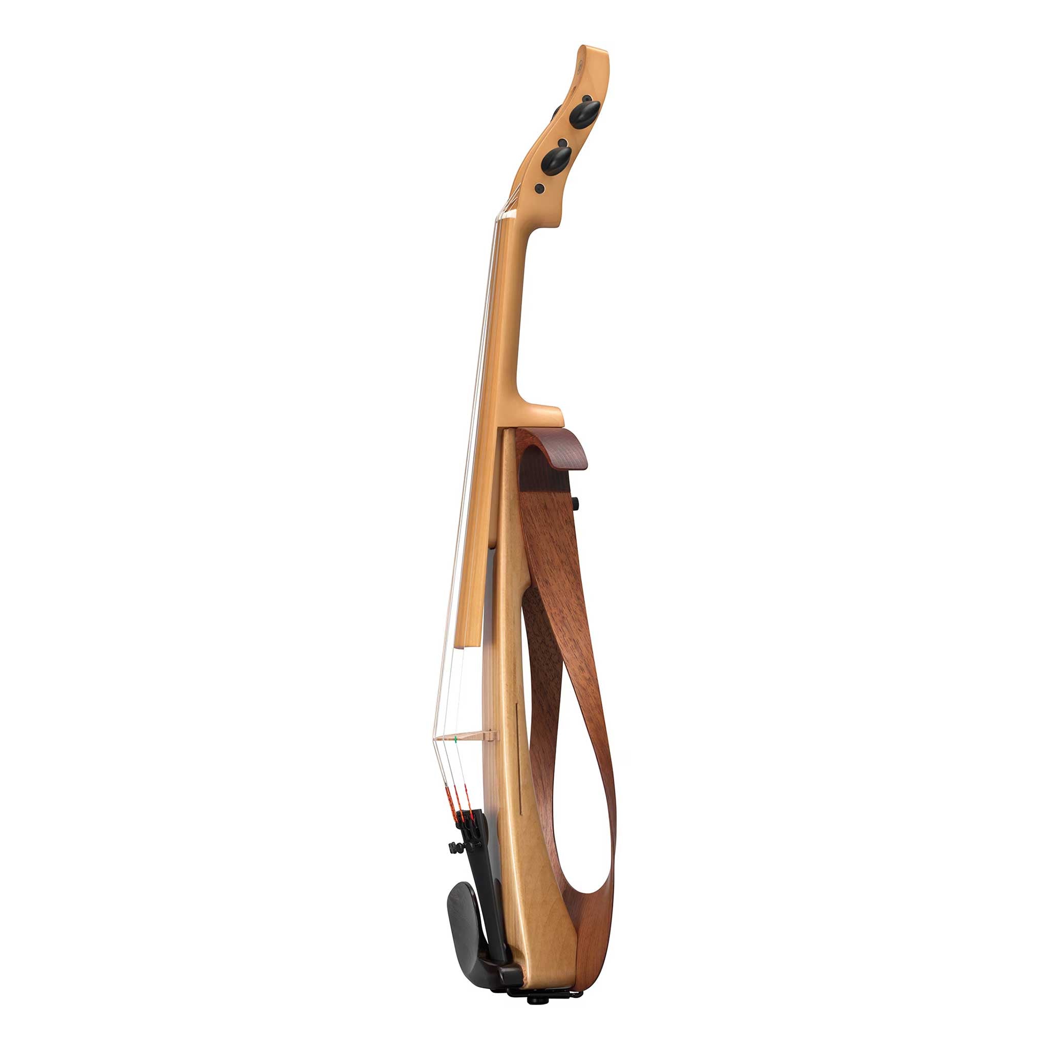 Yamaha YEV105PRO natural brown side