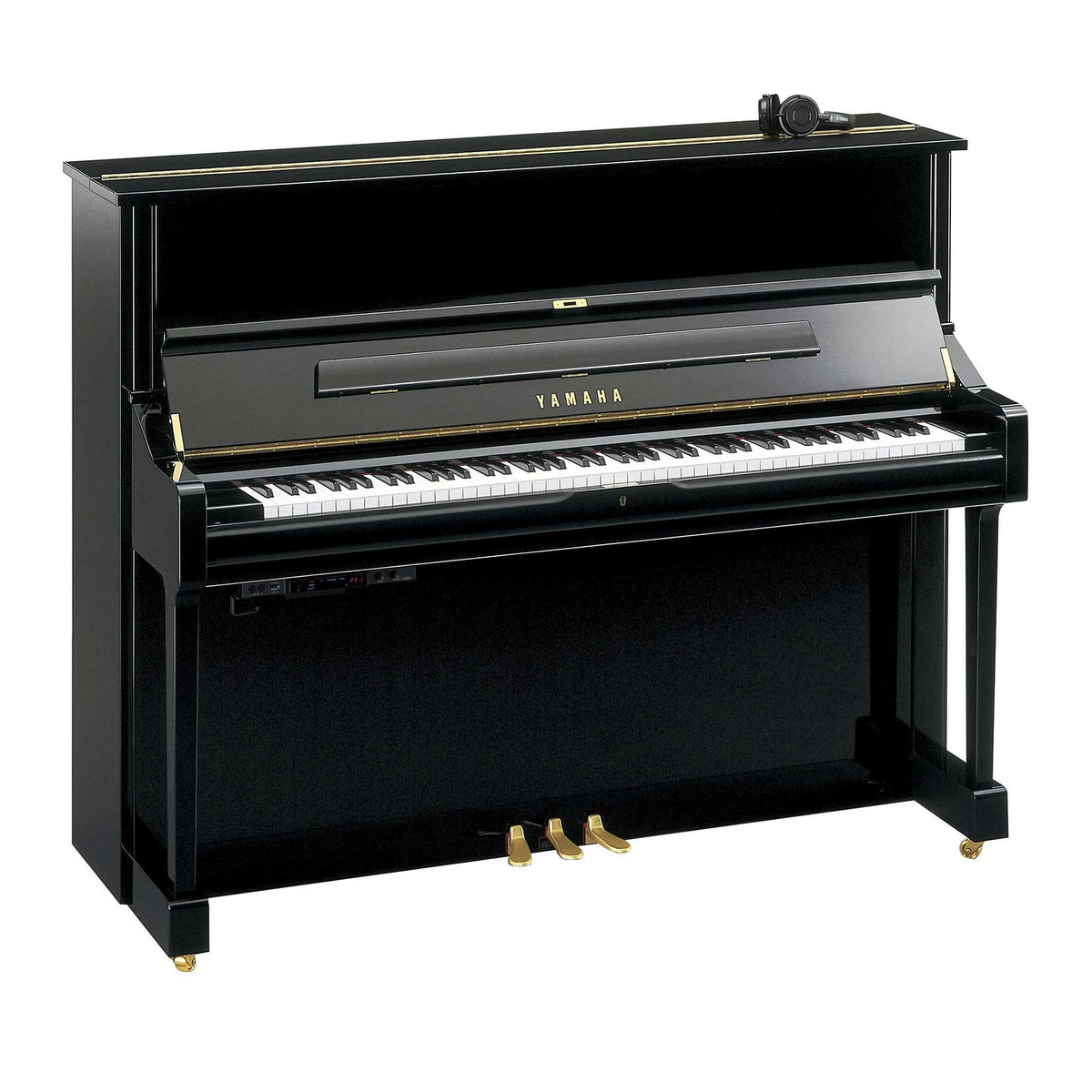 Yamaha U3 SH3 Silent Piano Headphones black right