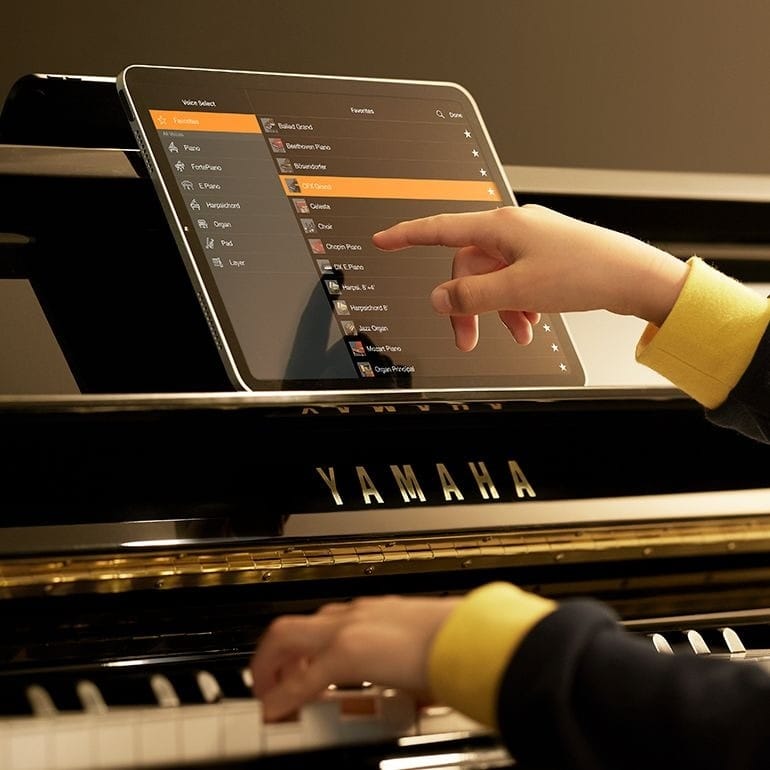 Smart Pianist App verwenden