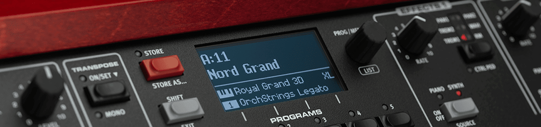 Nord Grand Piano Display