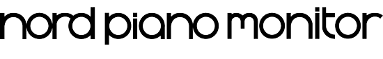 Nord piano Monitor logo